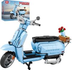 Retro Scooter Lambretta V200 Puzzle Maket