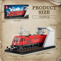 Taurus European Electric Passenger Train Puzzle Maket