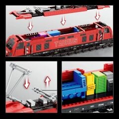 Taurus European Electric Passenger Train Puzzle Maket