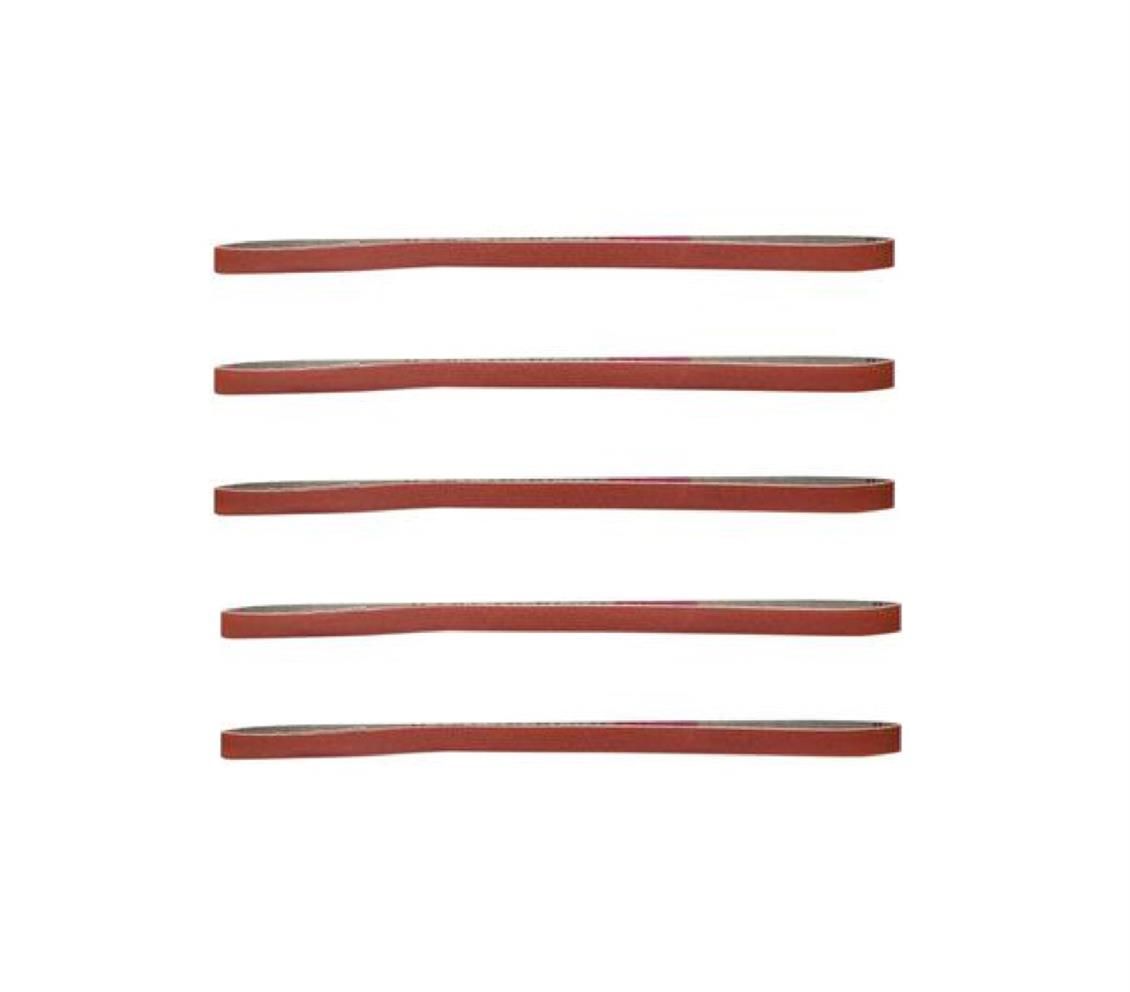 5 #600 Grit Belts (Black)
