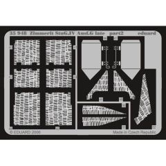 EDUARD 35948 1/35 Zimmerit StuG.IV Ausf.G late FOR