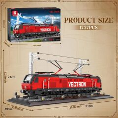 Vectron European Electric Passenger Train Puzzle Maket