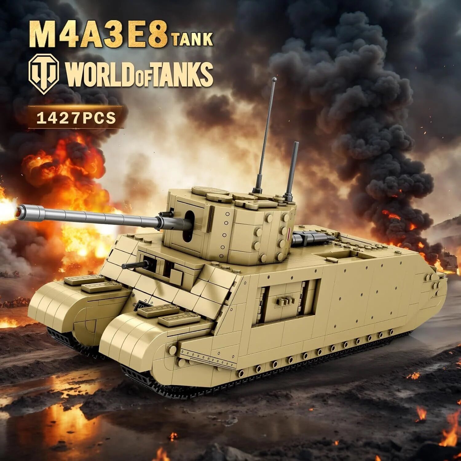 1/30 TOG II Tank Puzzle Maket