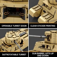 1/30 TOG II Tank Puzzle Maket