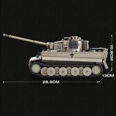 1/28 Tiger I Tank Puzzle Maket