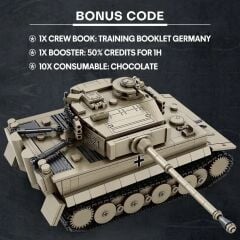 1/28 Tiger I Tank Puzzle Maket