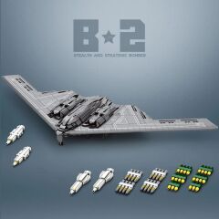 B-2 Bomber Northrop War Plane Puzzle Maket