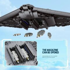 B-2 Bomber Northrop War Plane Puzzle Maket