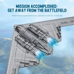 B-2 Bomber Northrop War Plane Puzzle Maket