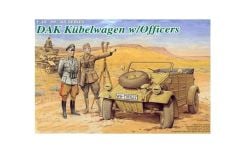 Dragon 6364 1/35 DAK Kübelwagen Personel Taşıyıcı Araç Maketi