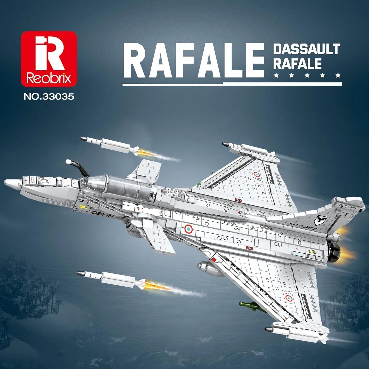 Rafale Fighter Aircraft Puzzle Maket
