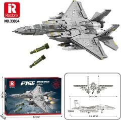 F-15E Strike Eagle Fighter Aircraft Puzzle Maket