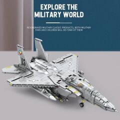 F-15E Strike Eagle Fighter Aircraft Puzzle Maket