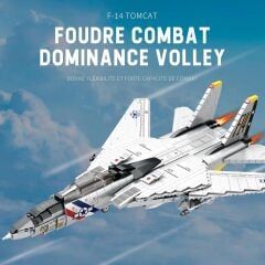 F-14 Tomcat Jet Fighter Plane Puzzle Maket