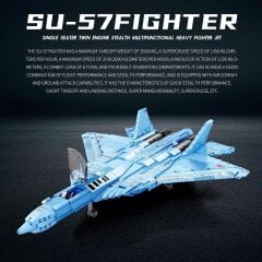 SU-57 Heavy Fighter Sukhoi War Plane Puzzle Maket