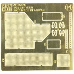 AFV Club AF35132 1/35 Stryker M1132 Engineer Squad Vehicle SMP Surface Mine Plow Mayın Temizleme Aracı Demonte Plastik Maketi