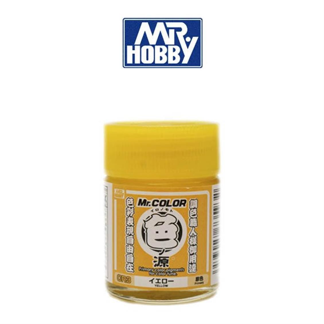 Gunze CR3 10 ml. Primary Color Pigments Yellow, Mr.Color Serisi Maket Boyası