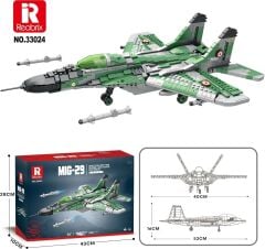 MIG-29 Mikoyan Gurevich Fighter Plane Puzzle Maket