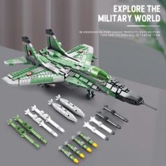 MIG-29 Mikoyan Gurevich Fighter Plane Puzzle Maket