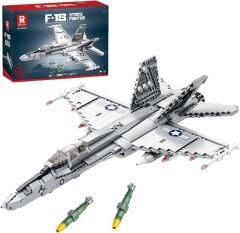 F-18A Hornet Strike Fighter Plane Puzzle Maket