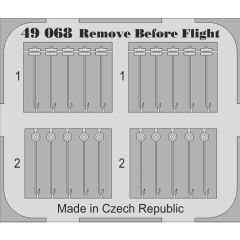 EDUARD 49068 1/48 Remove Before Flight  FABRIC FOR