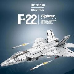 F-22 Raptor Fighter Plane Puzzle Maket