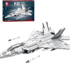 F-22 Raptor Fighter Plane Puzzle Maket
