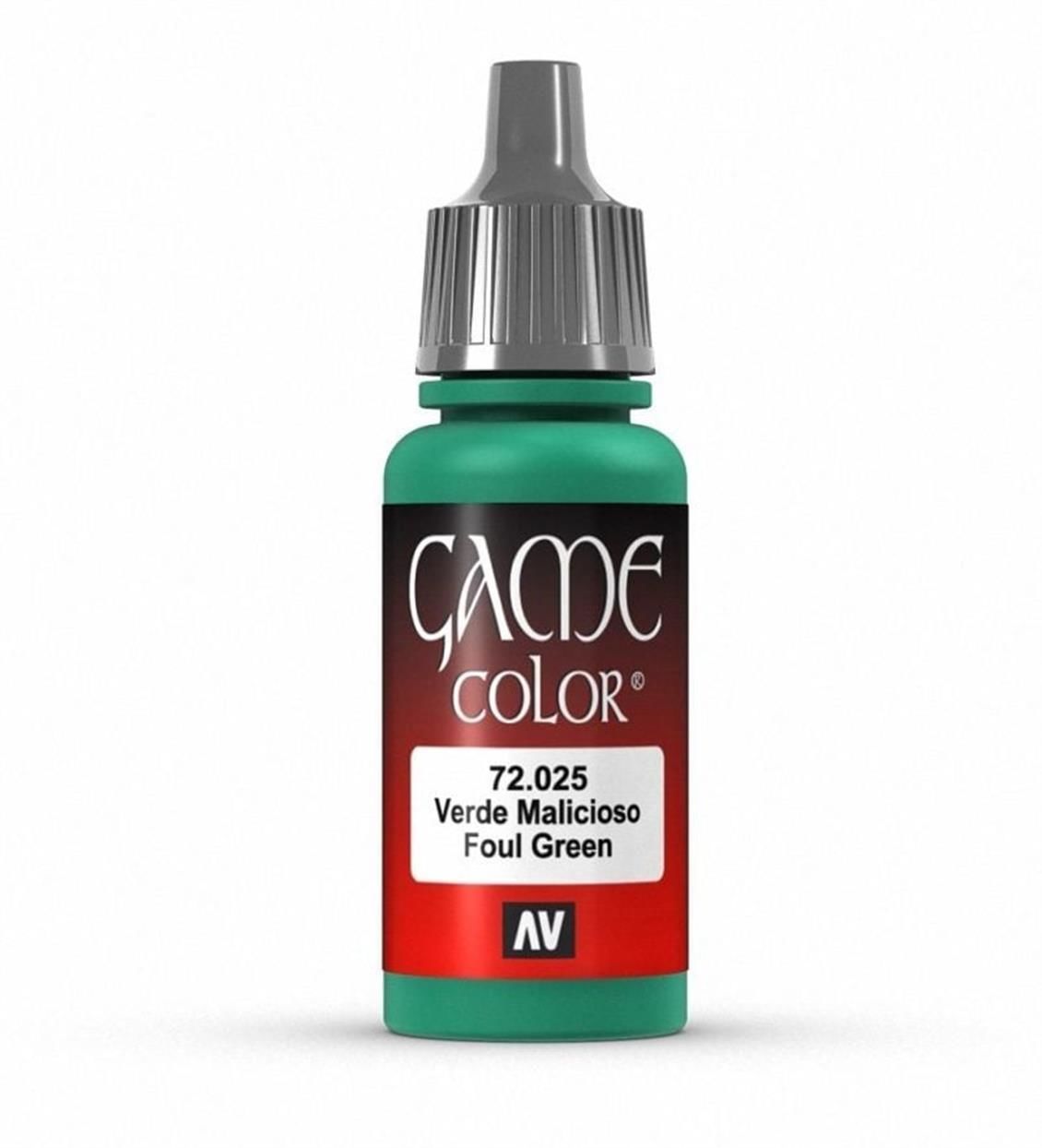 Vallejo 72025 17 ml. Foul Green, Game Color Serisi Model Boyası