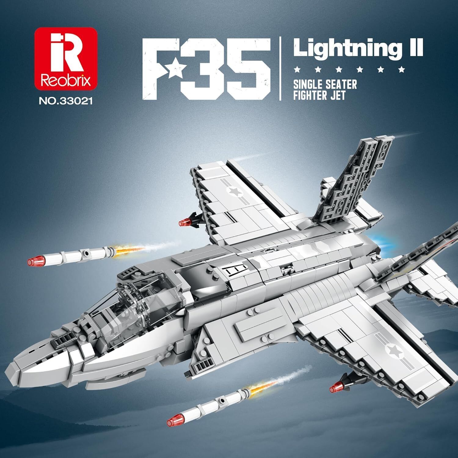 F-35 Lightning II Fighter Puzzle Maket