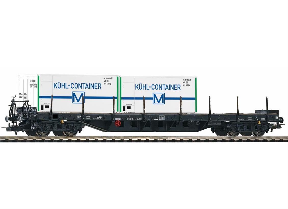 54836 1/87 FLATCAR RGS3910 W/2 REEFER CONTAİNERS D