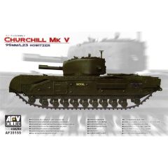 AFV Club AF35155 1/35 Churchill Mk V 95mm/L23 Howitzer Tank Demonte Plastik Maketi