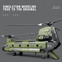 CH-47 Transport Helicopter Chinook Puzzle Maket