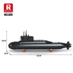 Nükleer Denizaltı (Nuclear Submarine) Puzzle Maket