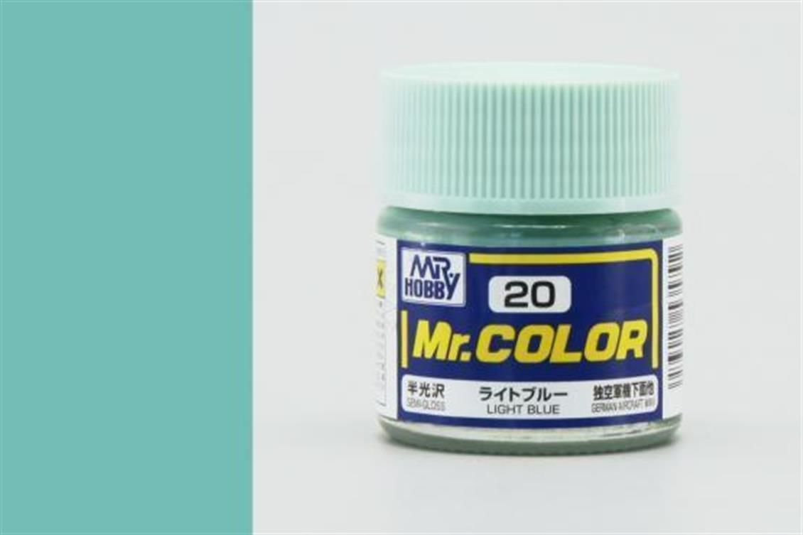 Gunze C020 10 ml. Light Blue, Mr.Color Serisi Maket Boyası