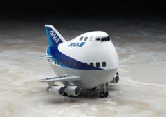 Hasegawa 60505 ANA B747-400D Yolcu Uçağı (Eggplane Serisi) Plastik Model Kiti