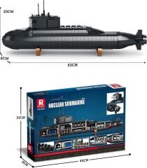 Nükleer Denizaltı (Nuclear Submarine) Puzzle Maket
