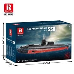 1/125 Los Angeles-Class SSN Submarine Puzzle Maket
