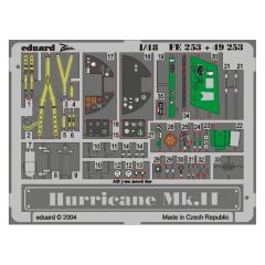 EDUARD FE253 1/48 Hurricane Mk.II FOR HASEGAWA Mak