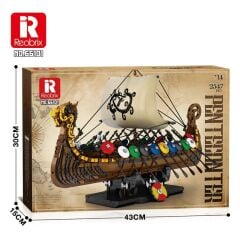 Viking Savaş Gemisi Puzzle Maket