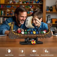 Viking Savaş Gemisi Puzzle Maket