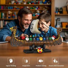 Viking Savaş Gemisi Puzzle Maket