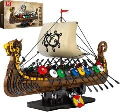 Viking Savaş Gemisi Puzzle Maket