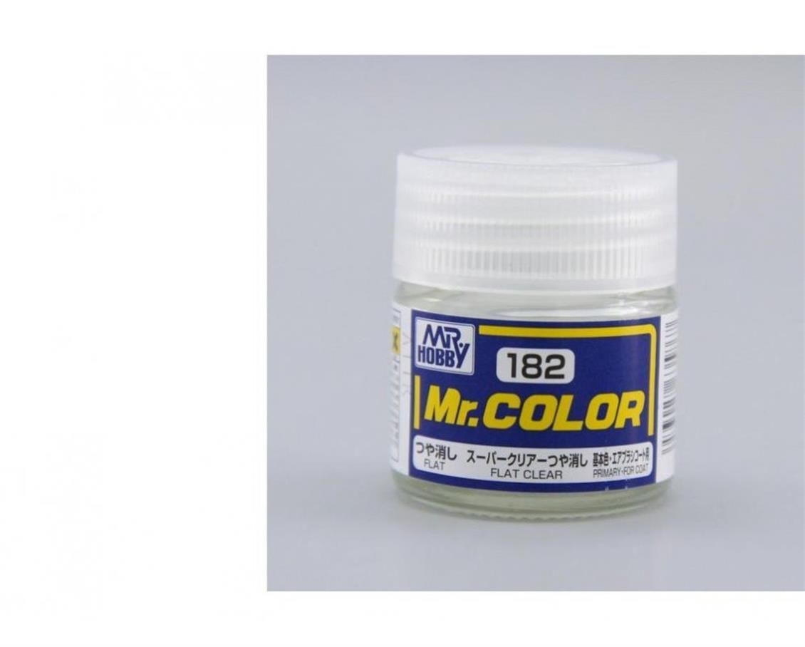 Gunze C182 10 ml. Flat Clear, Mr.Color Serisi Maket Boyası