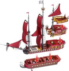 Pirate Revenge Ship Korsan Gemisi Puzzle Maket