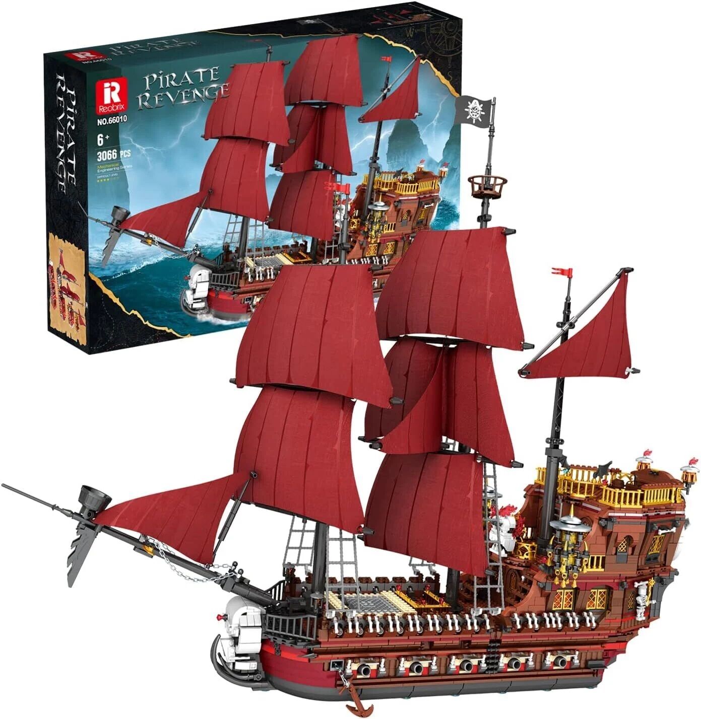 Pirate Revenge Ship Korsan Gemisi Puzzle Maket