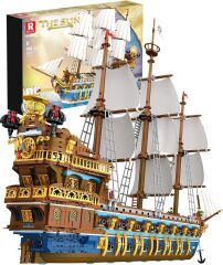 The Royal Fleet The Sun Yelkenli Gemi Puzzle Maket