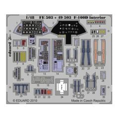 EDUARD FE503 1/48 F-100D interior S.A. FOR TRUMPET