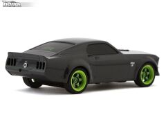 HPI Nano-TTR 1969 Ford Mustang 1/64 RTR-X Electric 2WD Micro Touring RC Car (Grey) w/2.4GHz Radio, Battery & USB-C Cable