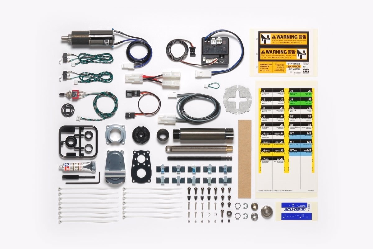 1/14 Volvo FH16 Tow Truck için  Actuatör Seti