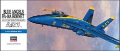 Hasegawa D10 00440 1/72 Ölçek F/A-18A Hornet Blue Angels Savaş Uçağı Plastik Model Kiti
